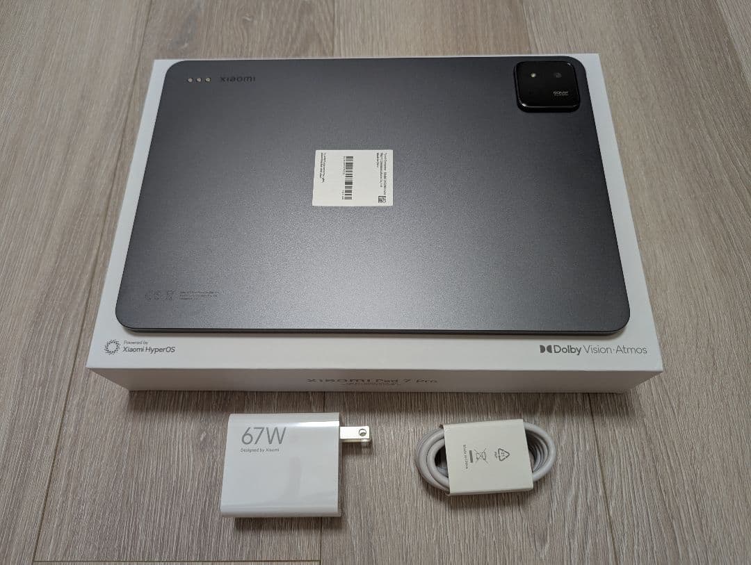 Androidタブレット本体 Xiaomi Pad 7 Pro & Keyboard White