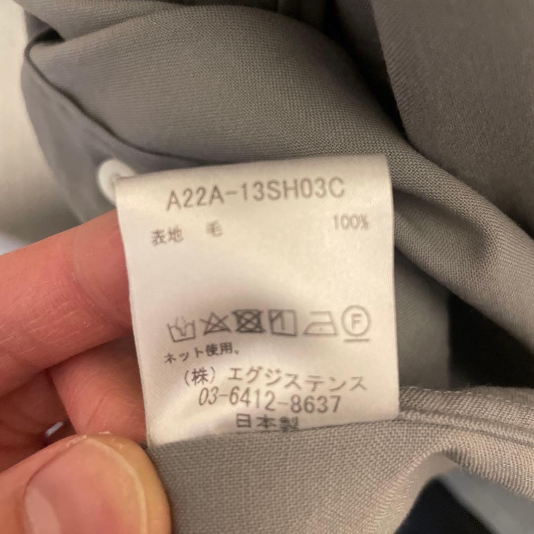 トップス MARKAWARE SUPER 120'S WOOL TROPICAL