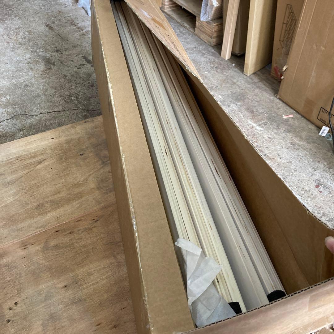 ベッドフレーム セミダブル 幅約120長さ約200cm高さ約6.5~23.5㎝