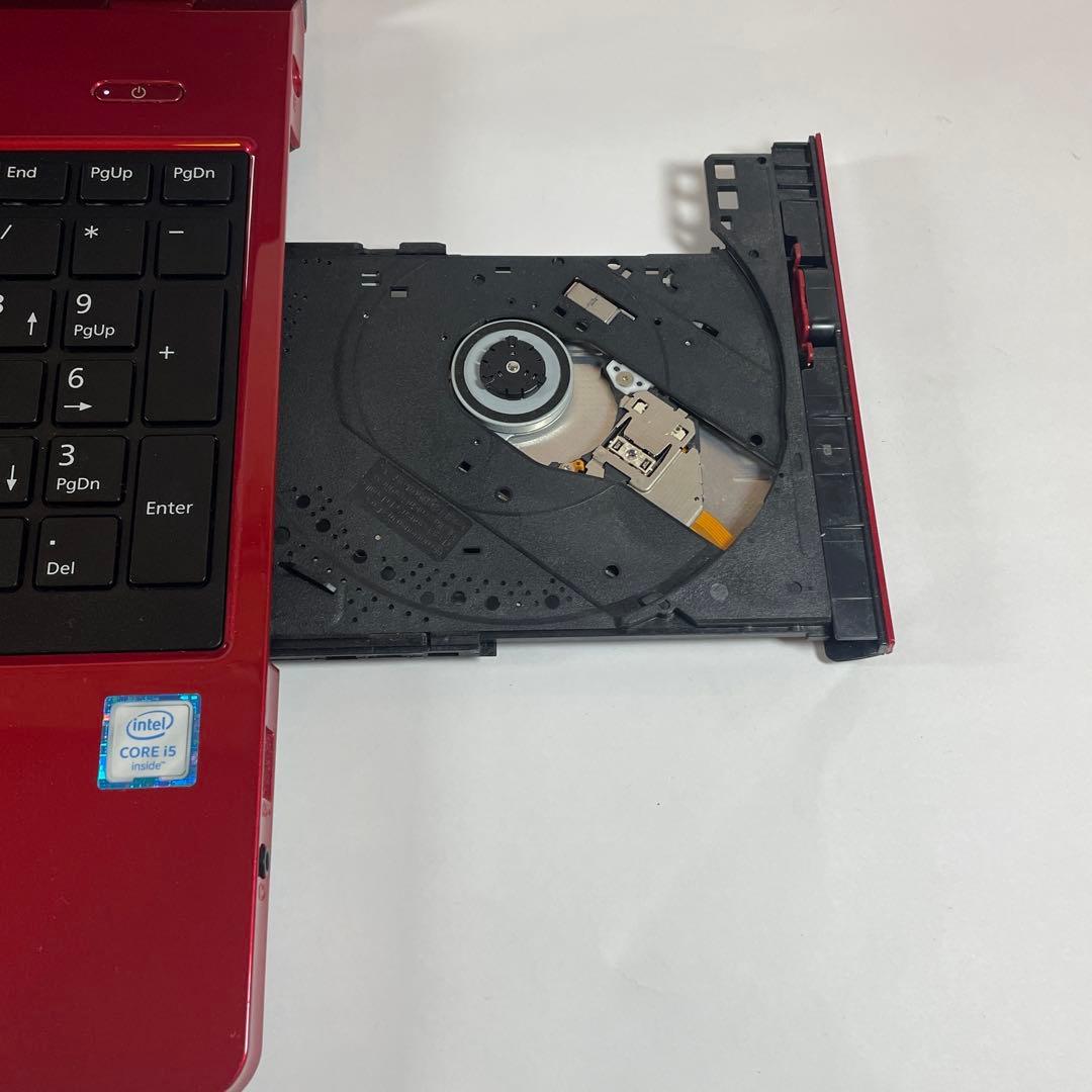 【美品】富士通☆LIFEBOOK☆レッド☆SSD256GB☆すぐ使える