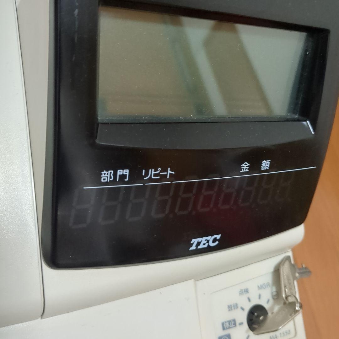 TEC 東芝テック 電子レジスターFS-1550 キッチンカー イベント カフェ