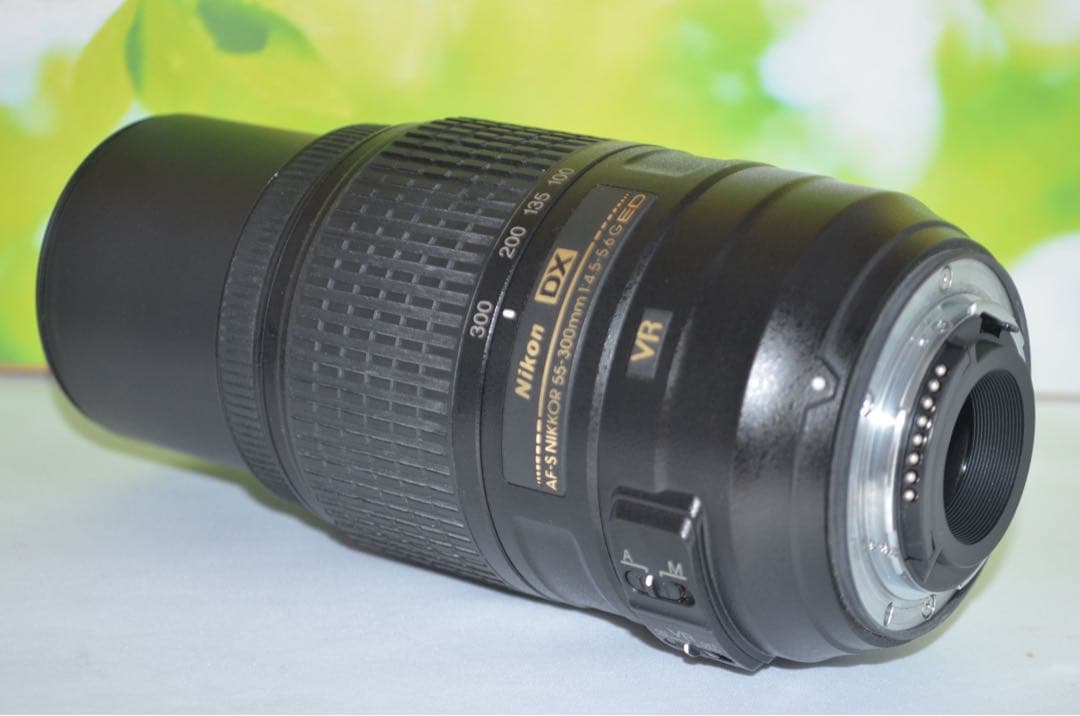 美品 超望遠レンズ☆ニコン Nikon AF-S 55-300mm☆手振れ補正付