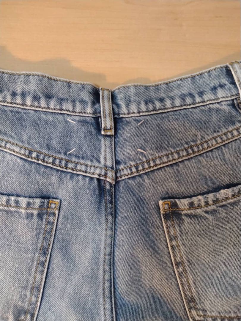 Maison Margiela マルジェラ　カットアウトデニム　38