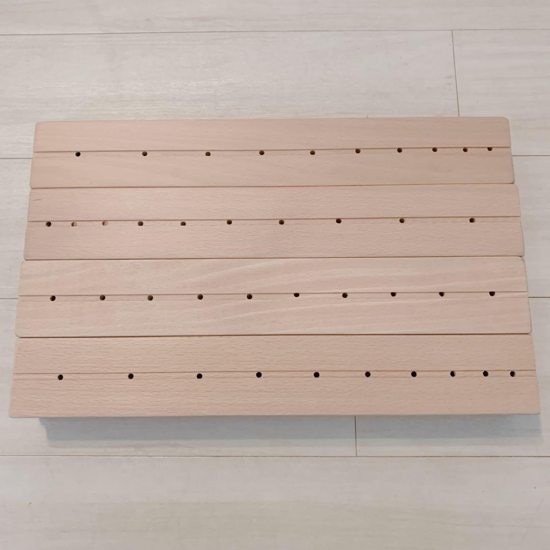 【モンテッソーリ教育】円柱さし　はめ込み円柱　教具 知育玩具