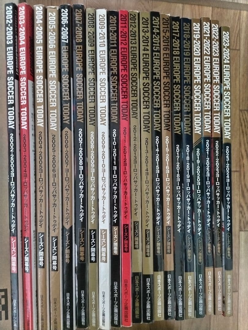 ヨーロッパサッカー・トゥデイ 開幕号 20冊