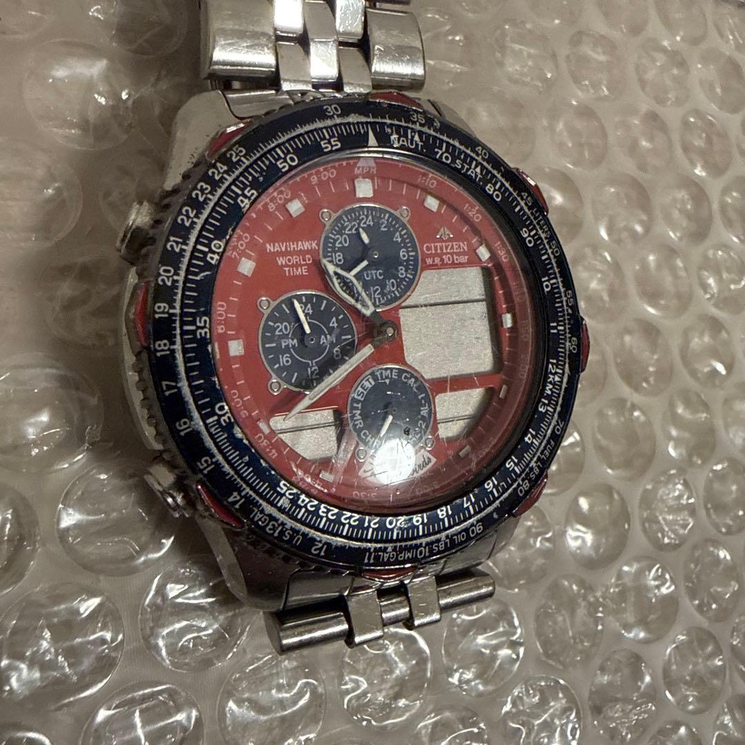 【不動】時計　CITIZEN ナビホーク　C300-Q01709