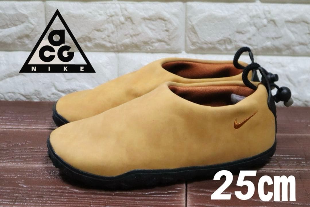 新品 25㎝ NIKE ACG MOC PRM ナイキ　ACG モック　ラセット