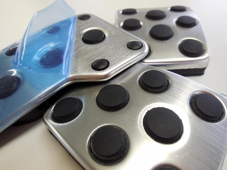 SW20.21　MR2　純正アルミペダル 3点　MT用　MR-S / セリカにも