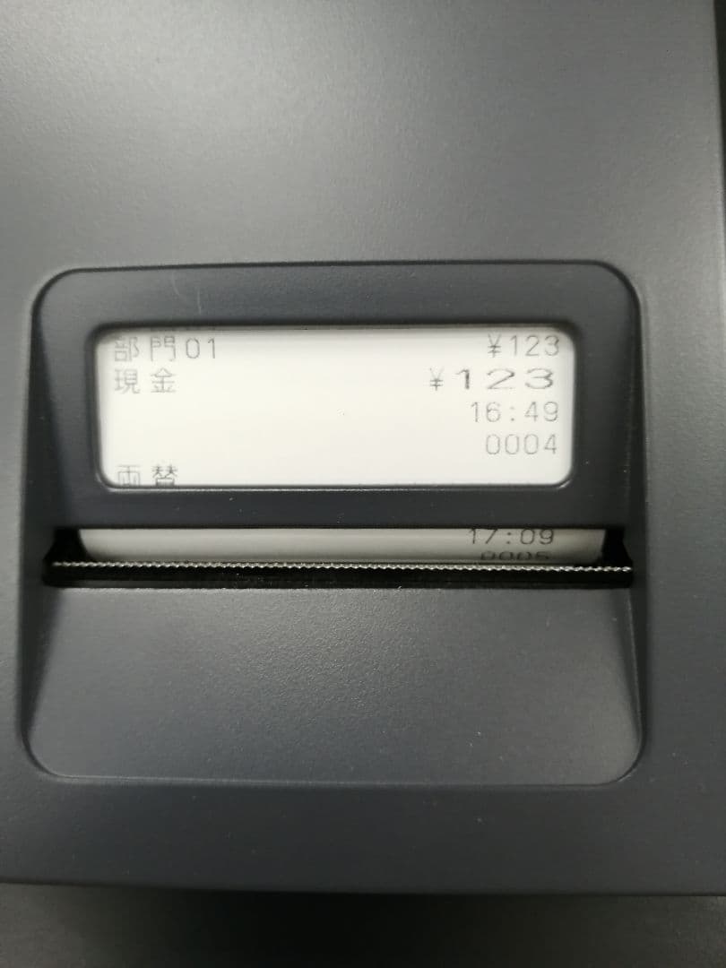 CASIO 電子レジスター SE-G1