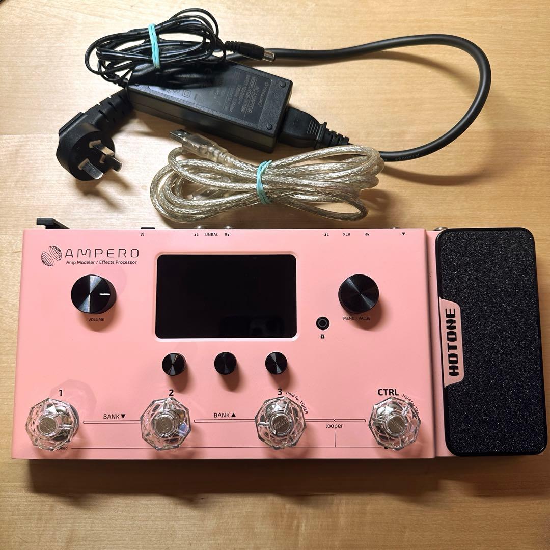 hotone ampero pink美品 ホットトーン マルチエフェクターピンク