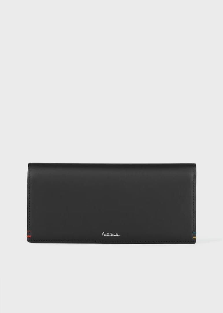 【新品・未使用】定価¥24,200 Paul Smith 長財布 ブラック