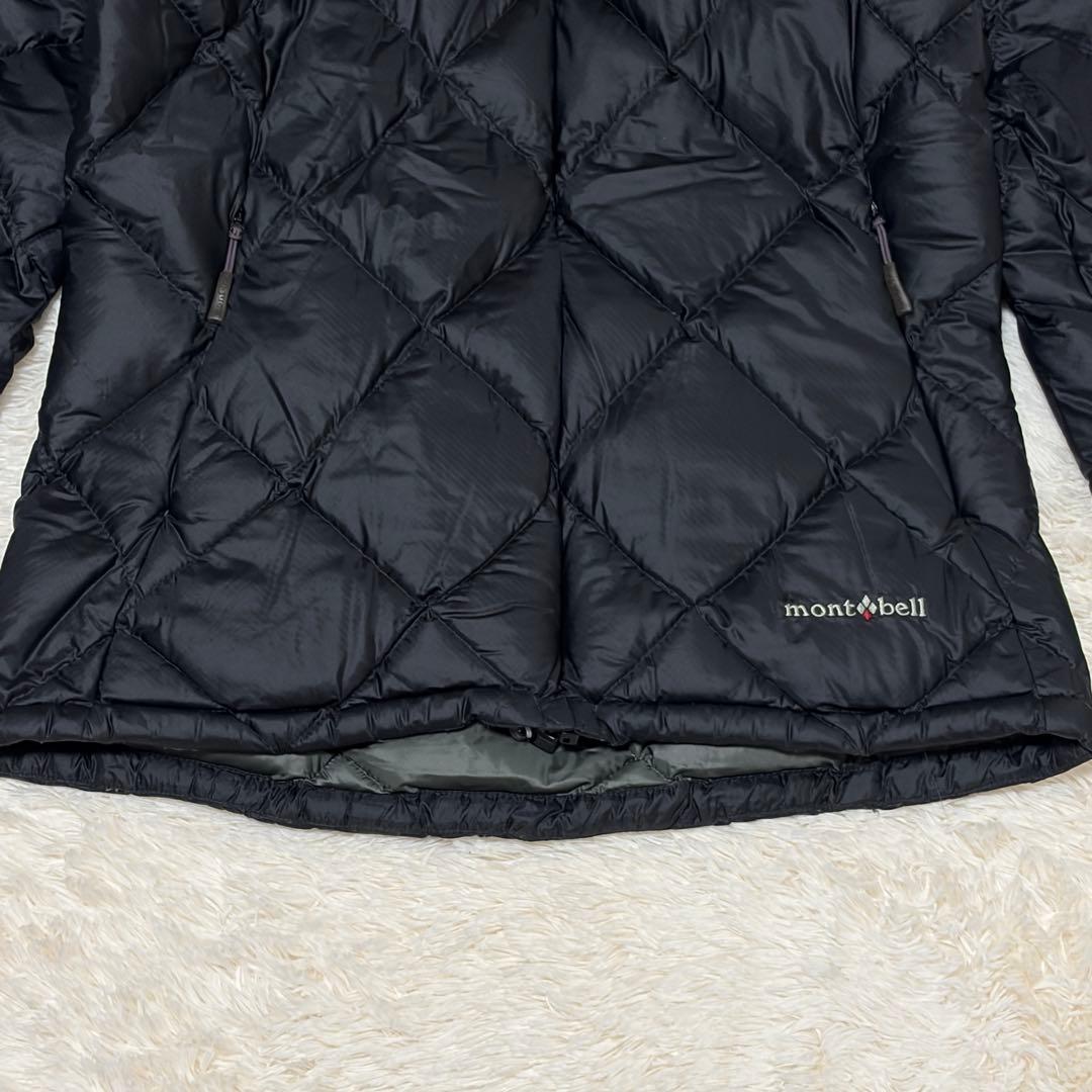 mont-bell モンベル ダウンパーカ 黒 ブラック Lサイズ レディース