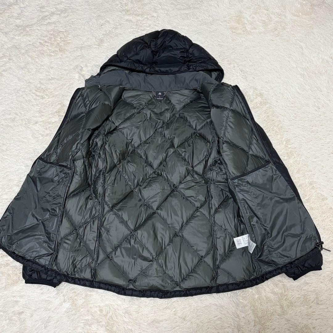 mont-bell モンベル ダウンパーカ 黒 ブラック Lサイズ レディース