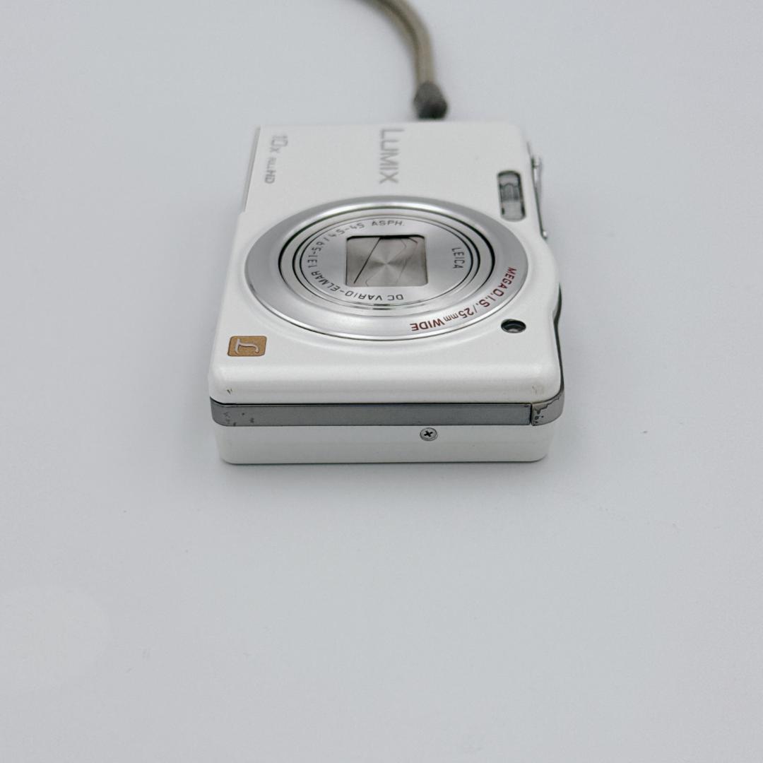 【概ね美品】Panasonic LUMIX DMC-SZ7 ホワイト デジカメ