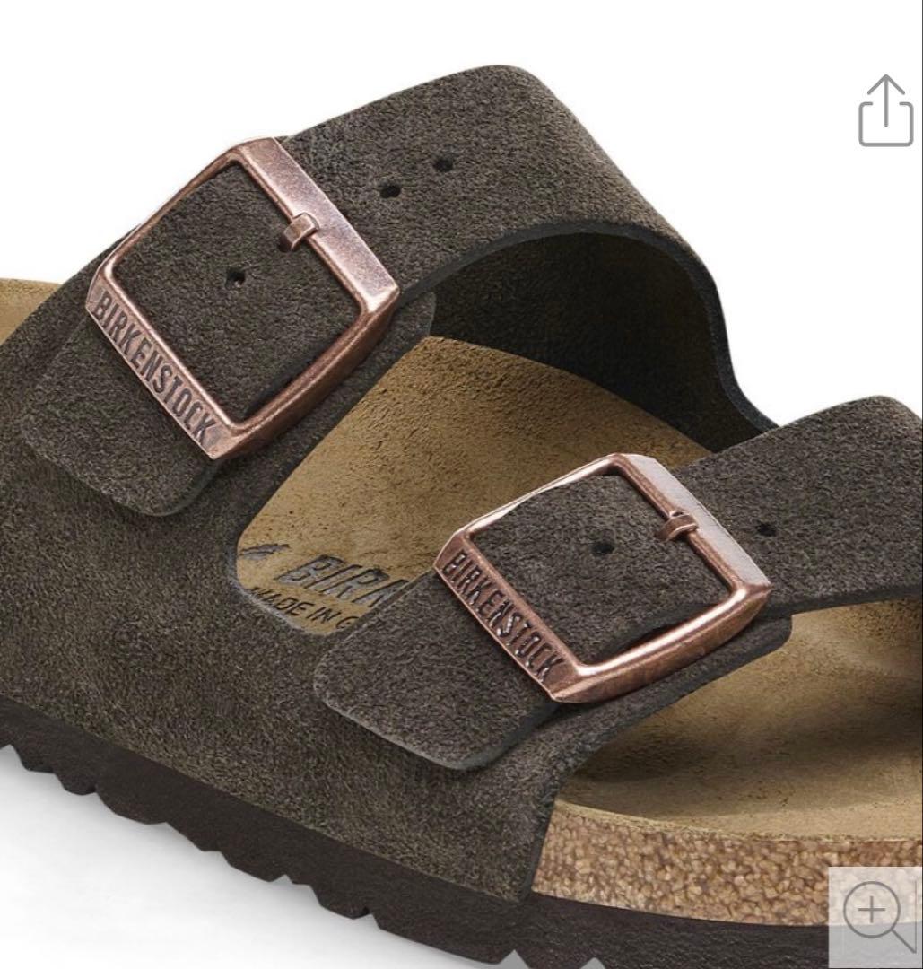 Birkenstock Arizona スエードレザー モカ 39 レギュラー幅