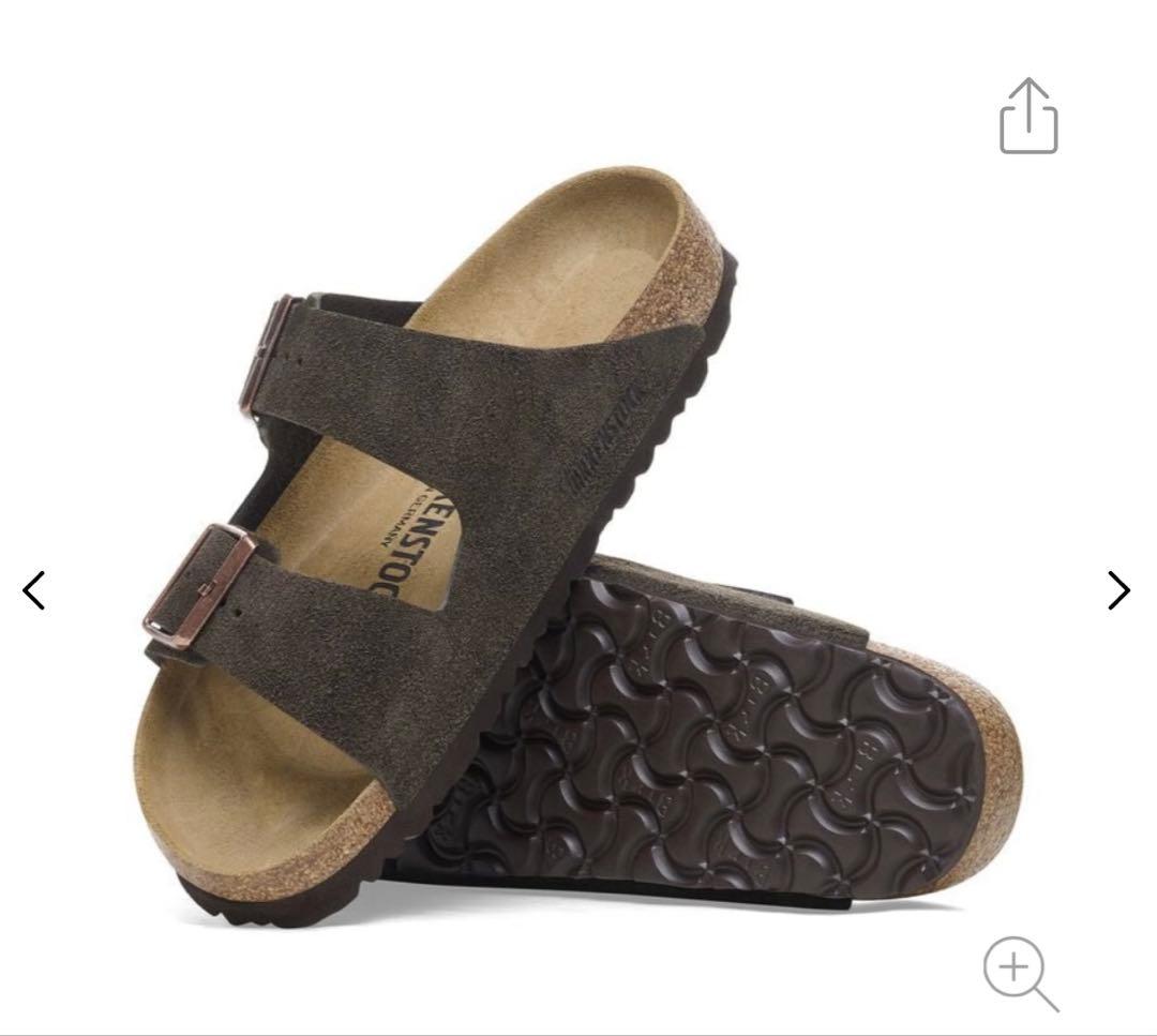 Birkenstock Arizona スエードレザー モカ 39 レギュラー幅