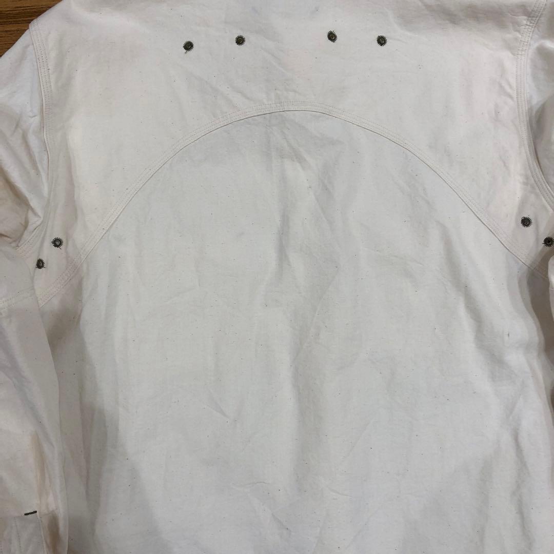 NIGEL CABOURN メディカルシャツ アイボリー ナイジェルケーボン