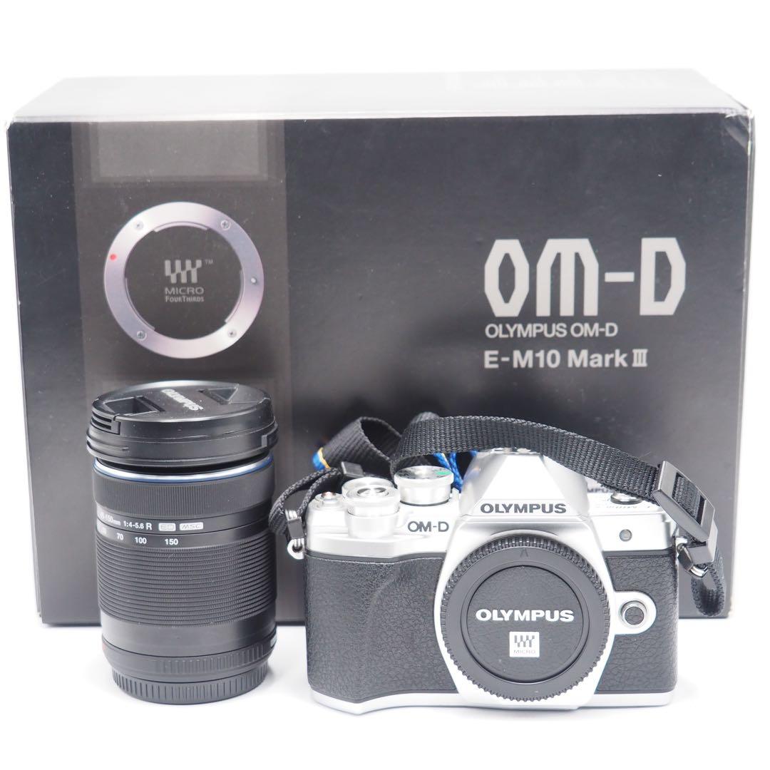 ミラーレス一眼カメラ OLYMPUS E-M10 Mark III シルバー