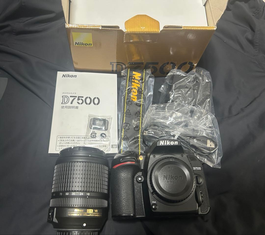 S*＊様 nikon d7500 ボディ　vrレンズ