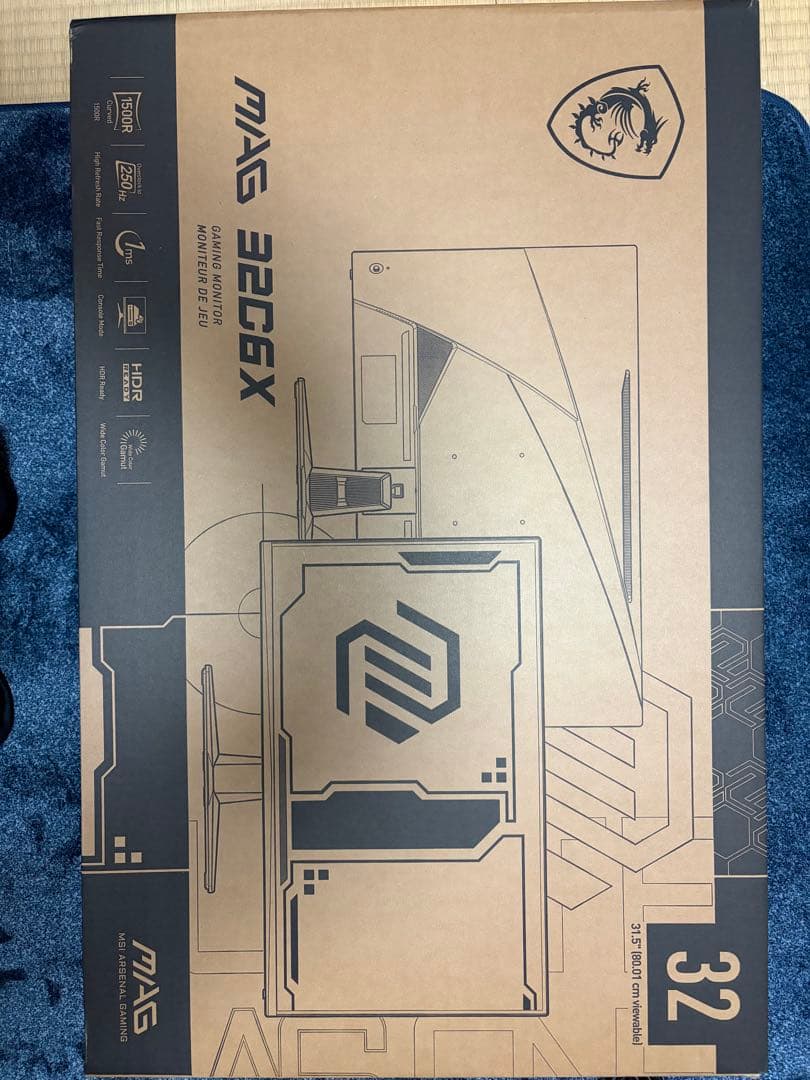 MSI 曲面ディスプレイ 32インチモニター