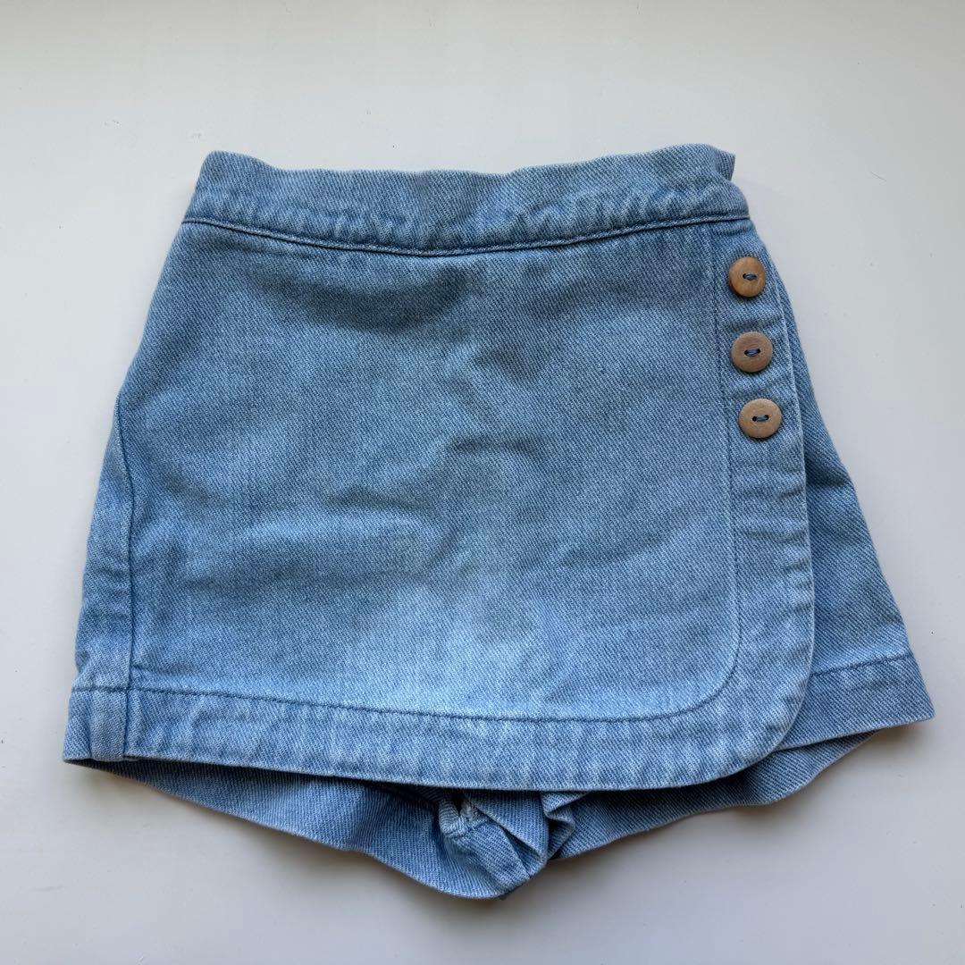 スカート soor ploom Olive Skort, Denim 3yr