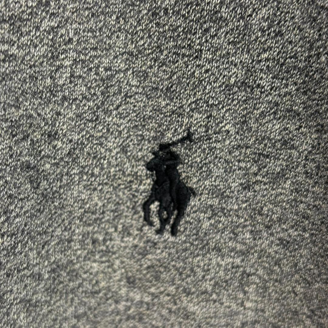 Polo Ralph Lauren 裏サーマル ジップパーカー M グレー