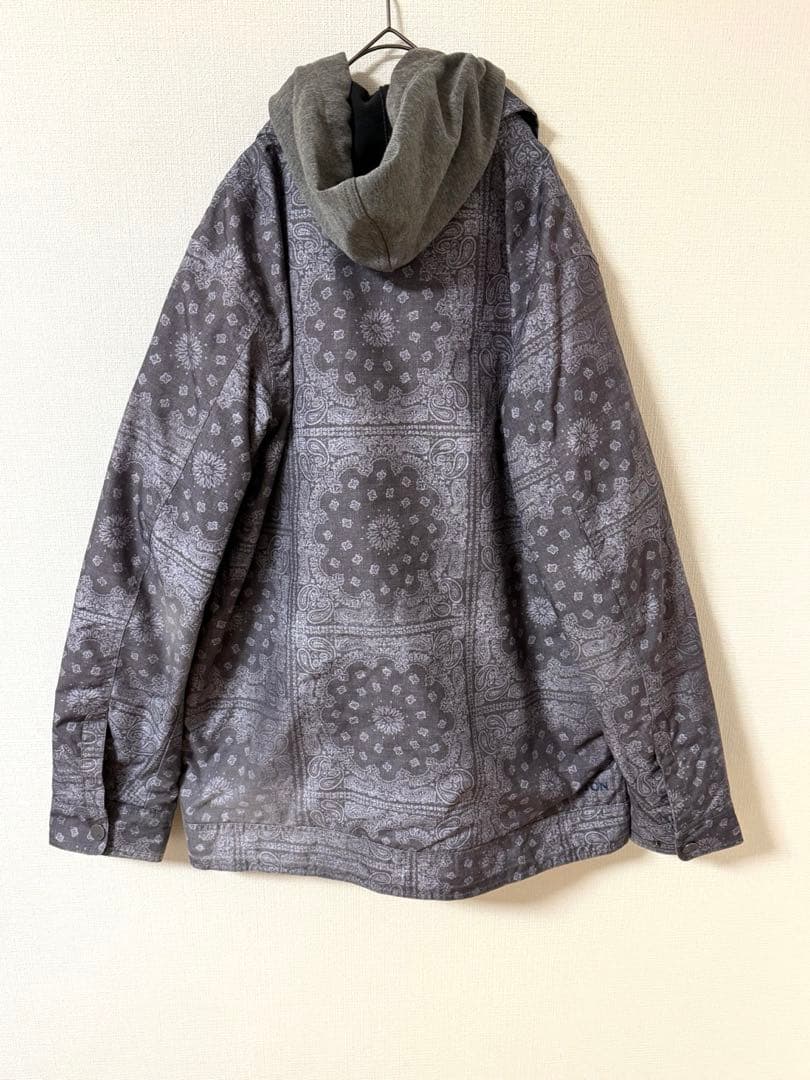 バートン　スノボウェア　ペイズリー柄　size M