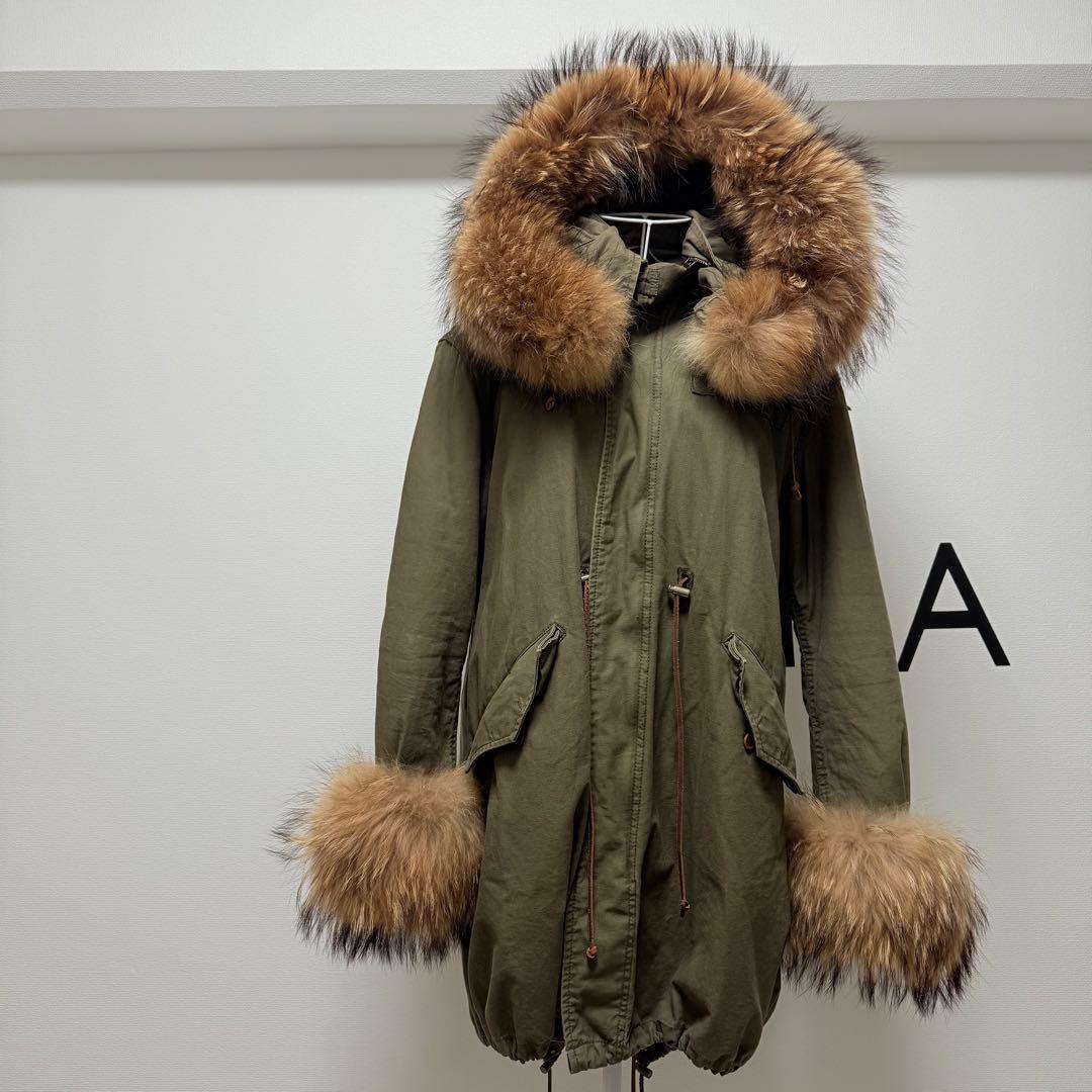 希少　M-51 goa リアルファースペシャルモッズコート