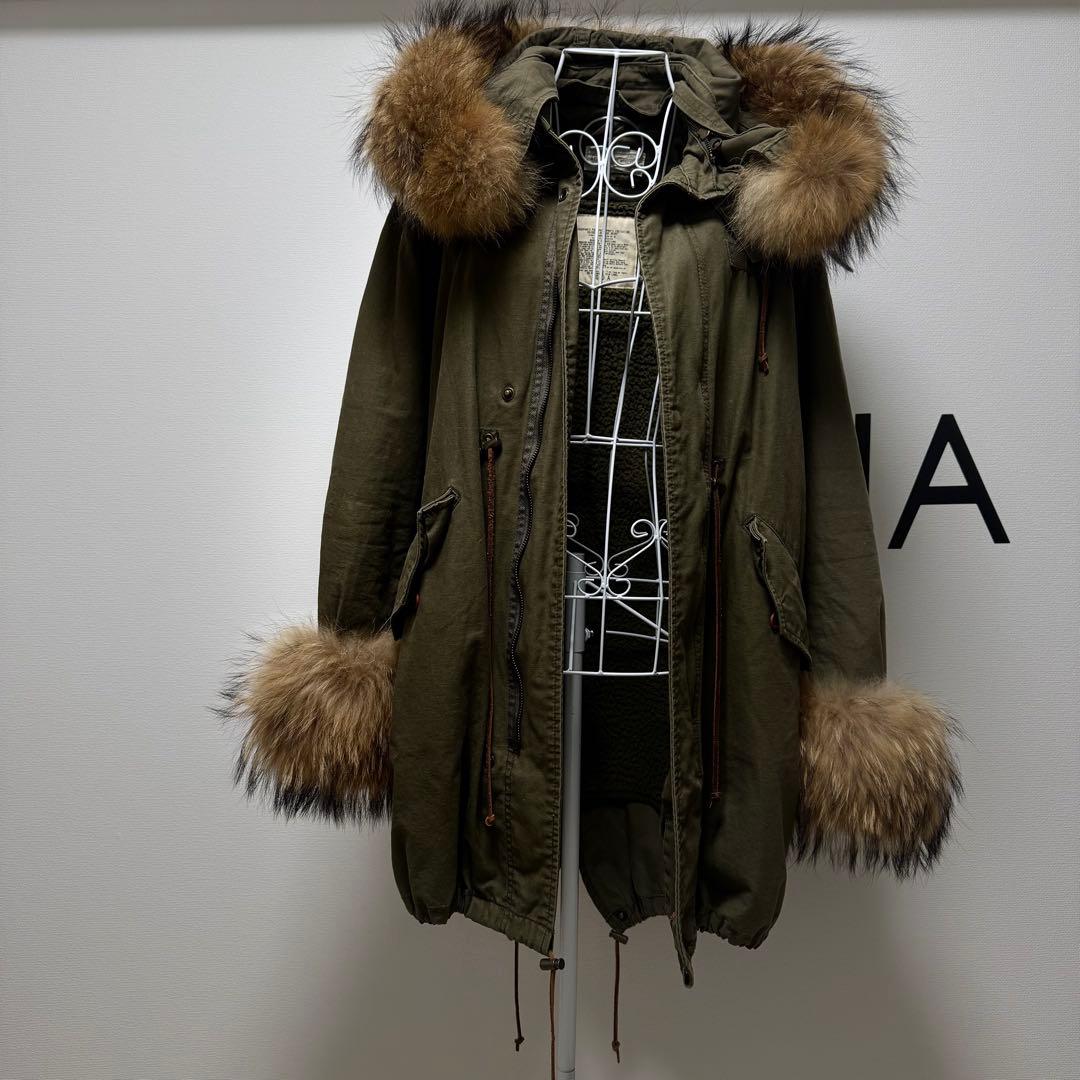 希少　M-51 goa リアルファースペシャルモッズコート