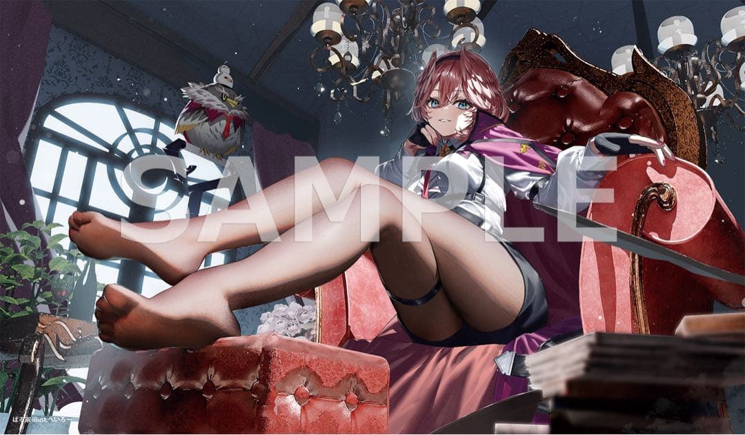 ホロライブ　鷹嶺ルイ　スリーブ&プレイマット　セット