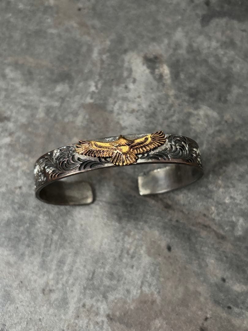 フェザーネックレス　キムタク　神セット　silver フェザー　バングルセット