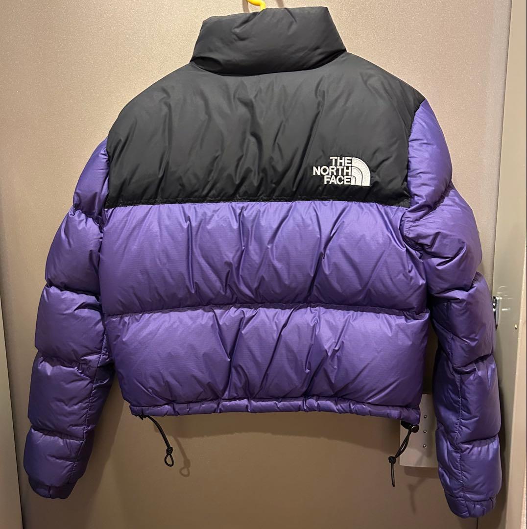 USノースフェイス　レディース　ヌプシジャケット　700fill パープル
