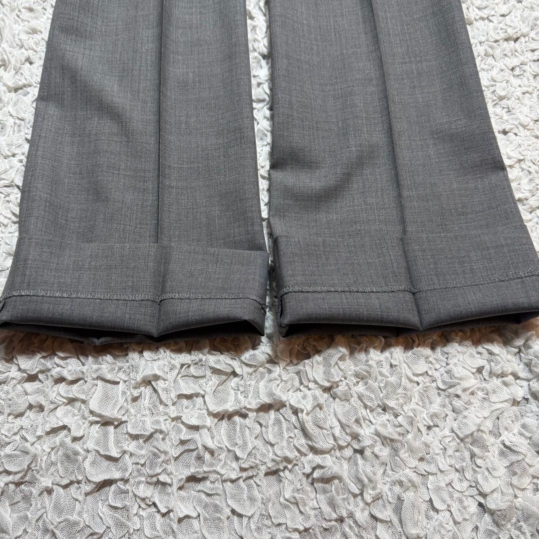 【セオリー】パンツスーツ　ビジネススーツ　セットアップ　背抜き　ブーツカット