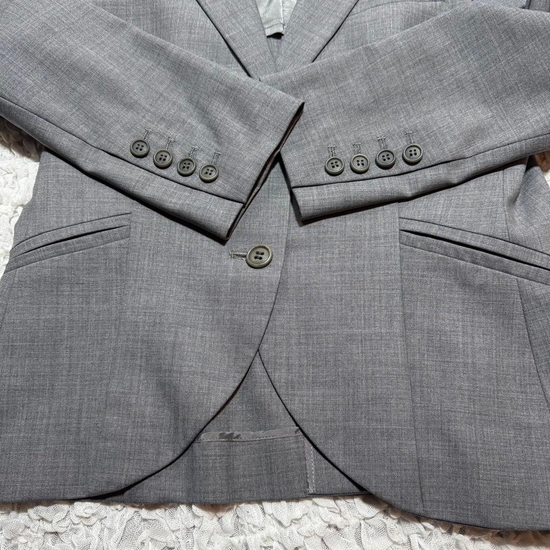 【セオリー】パンツスーツ　ビジネススーツ　セットアップ　背抜き　ブーツカット