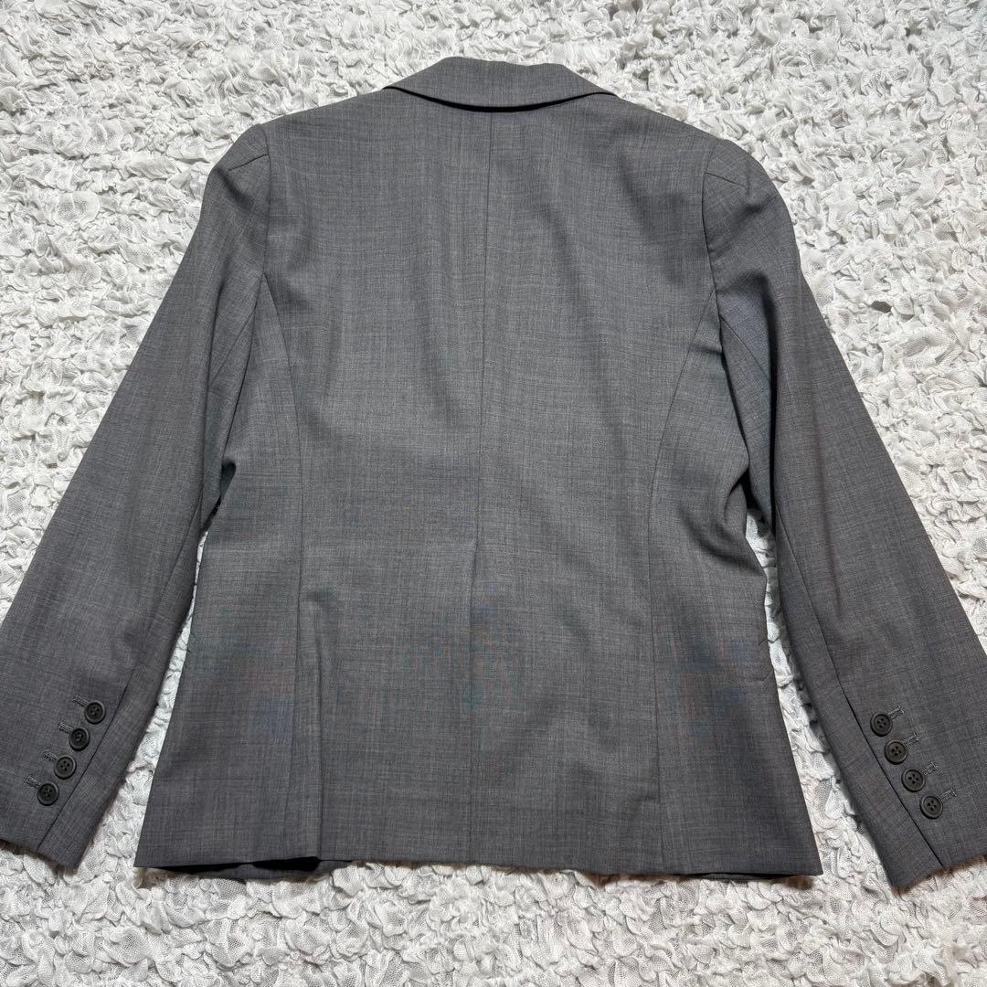 【セオリー】パンツスーツ　ビジネススーツ　セットアップ　背抜き　ブーツカット