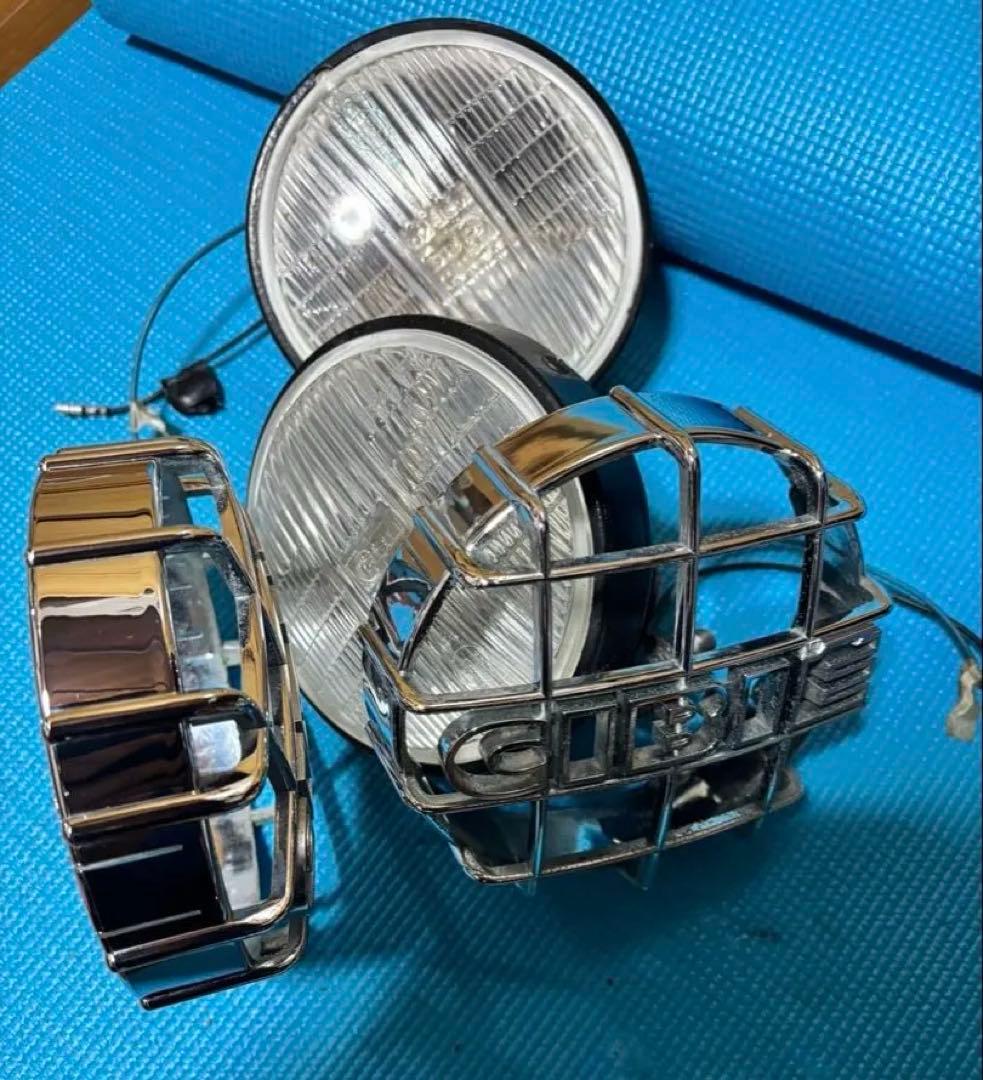 CIBIE ヘッドライト メッキストーンガード