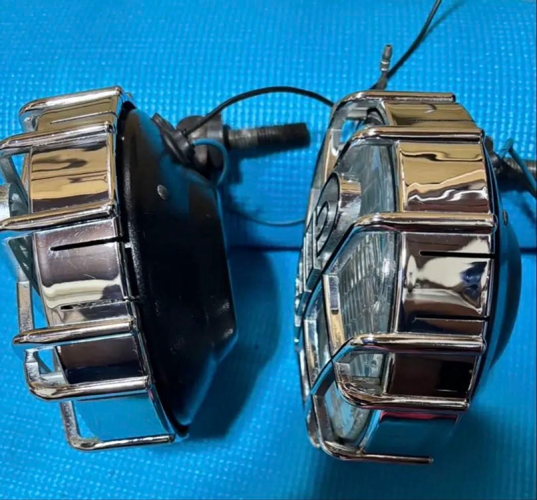 CIBIE ヘッドライト メッキストーンガード