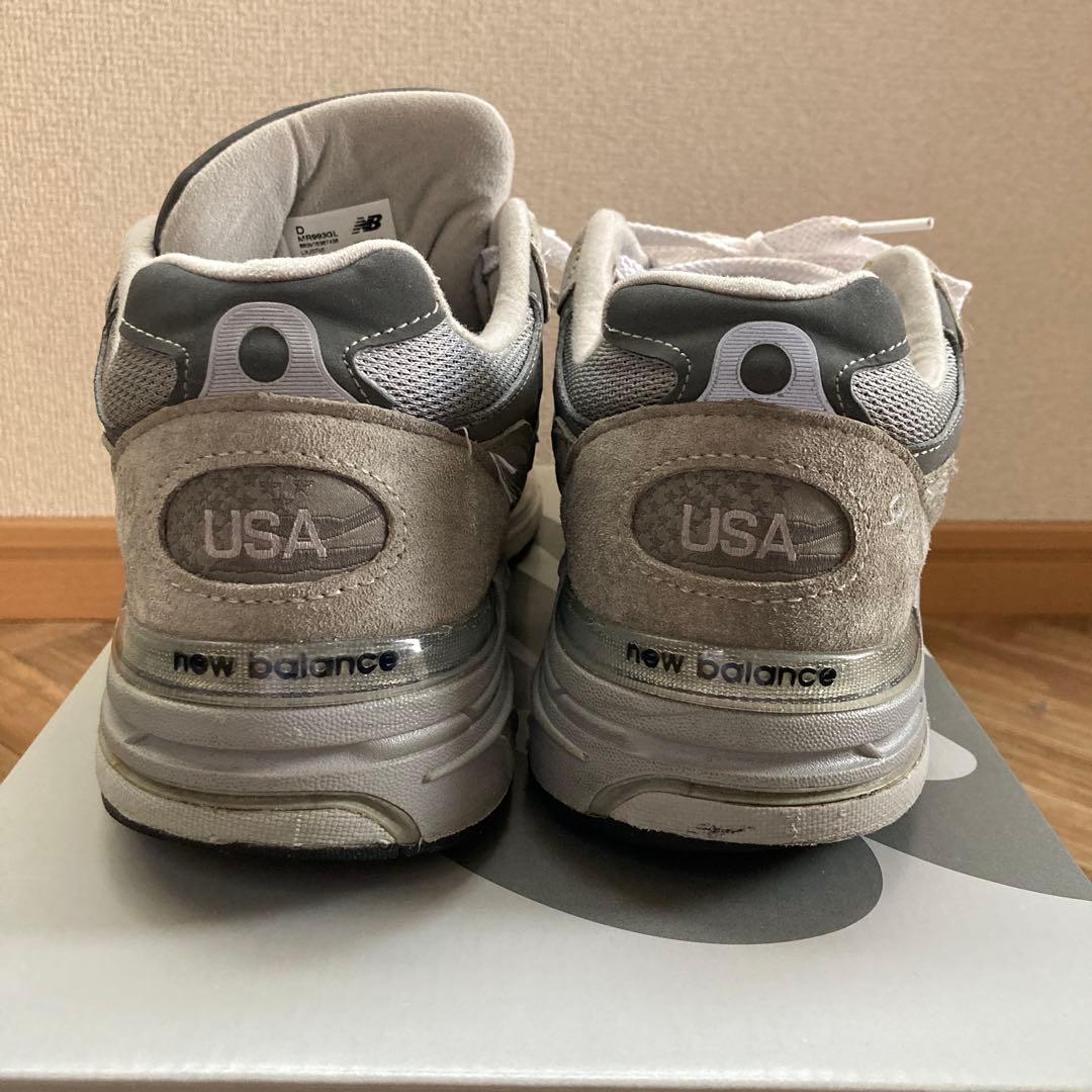 ニューバランス MR993GL 27.5cm グレー new balance