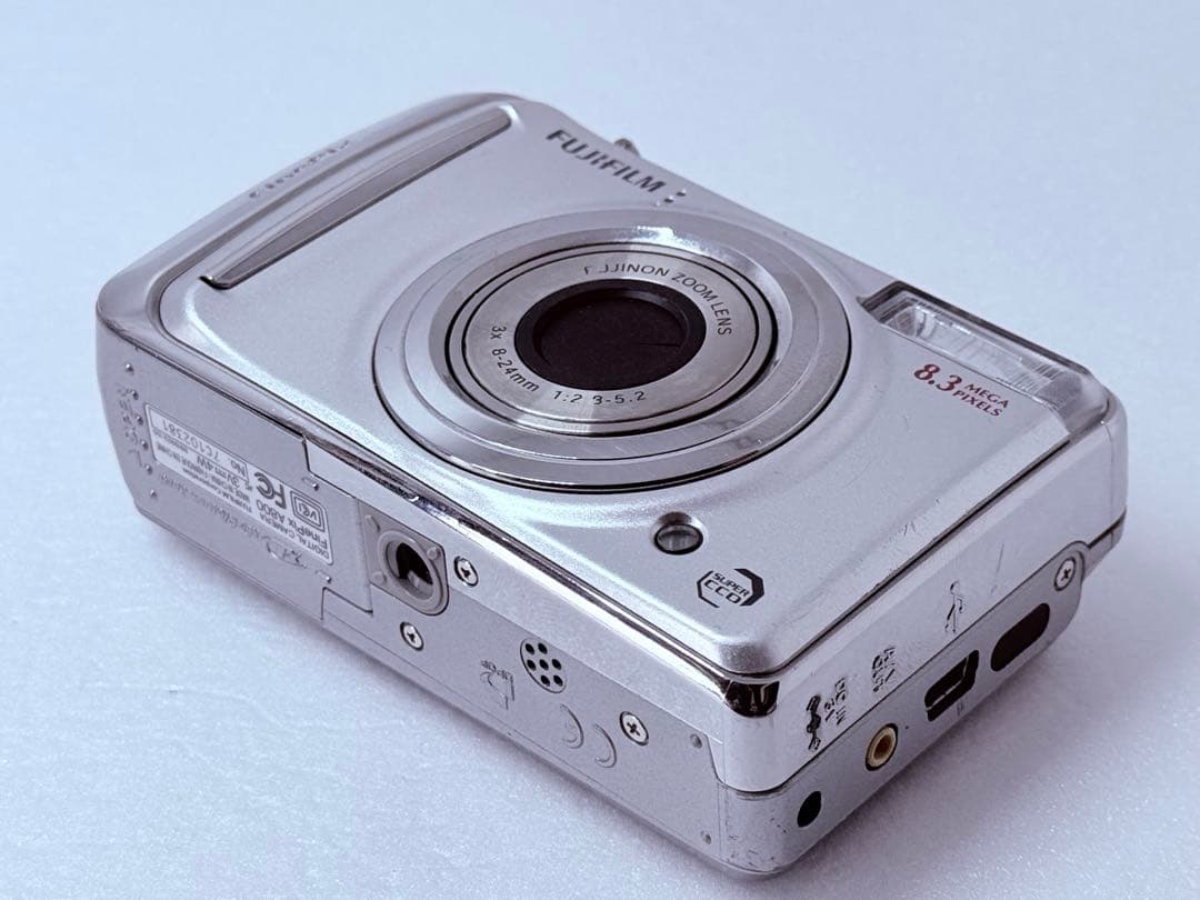 Fujifilm finepix A800 動作確認済 コンデジ 単3電池駆動