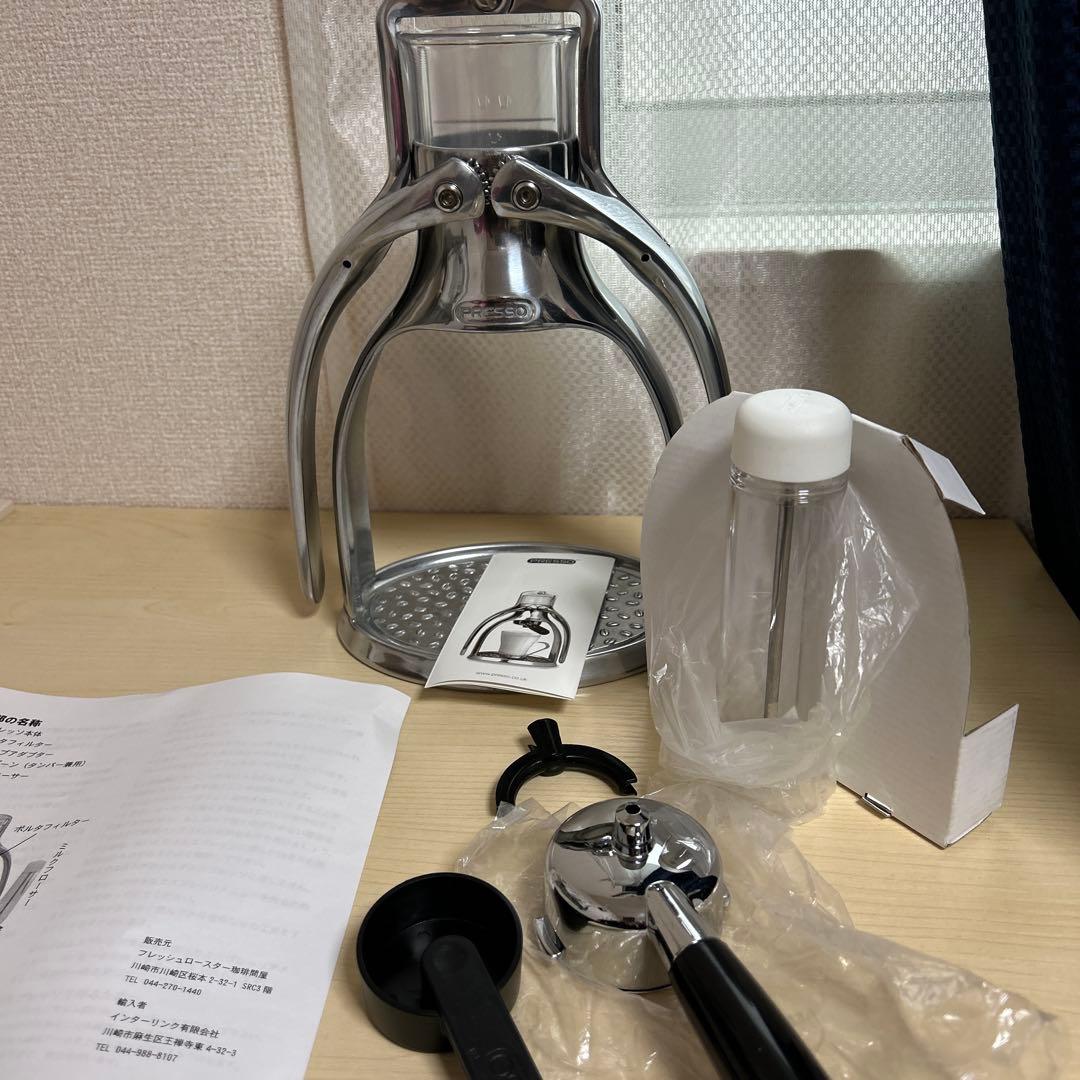 プレッソ　手動式カプチーノメーカー　エスプレッソメーカー