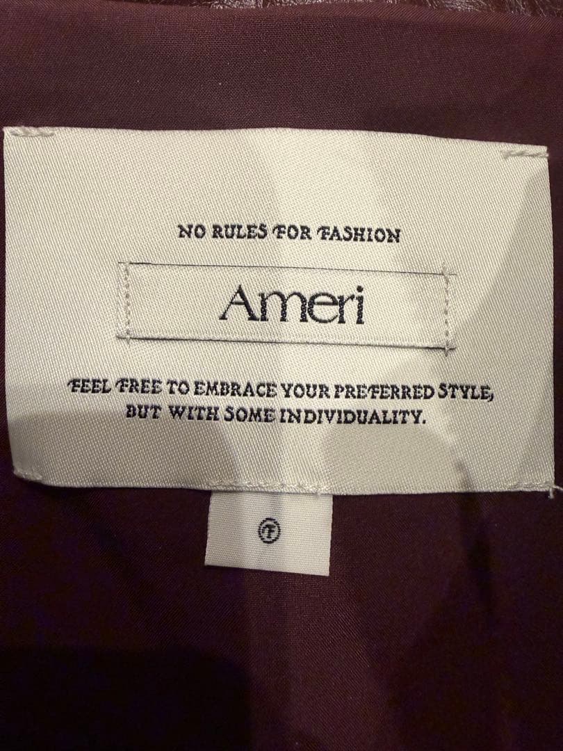 着用1回✨Ameri vintage✨QUILTING MINIVEST