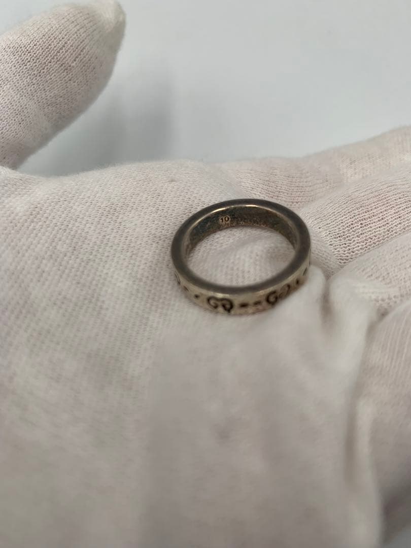 GUCCI ゴースト シルバー リング 10号