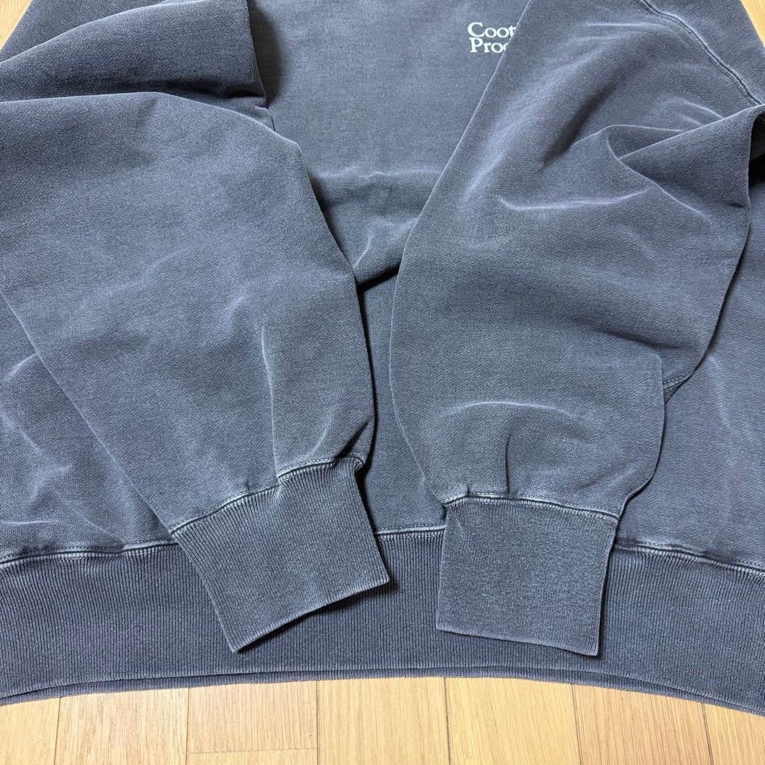 クーティー　COOTIE Pigment Dyed Sweat Crew XL