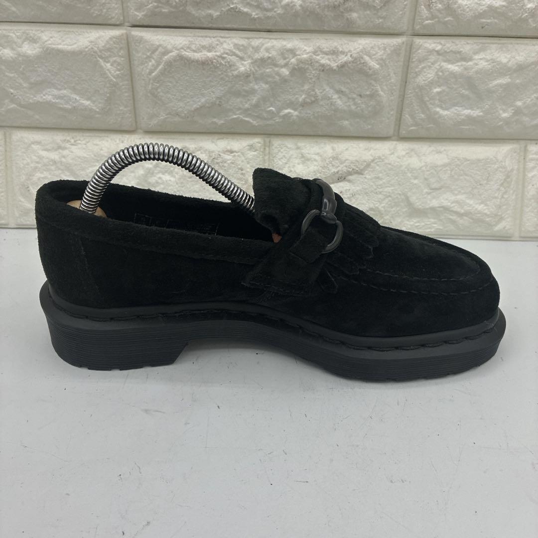 【美品】ドクターマーチン エイドリアン スナッフル 24 ビットローファー 黒