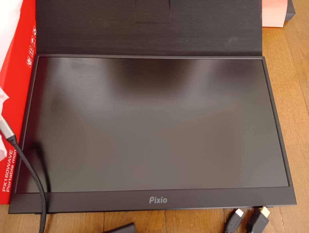 Pixio ポータブルモニター モバイルモニター ブラック PX160 Wave
