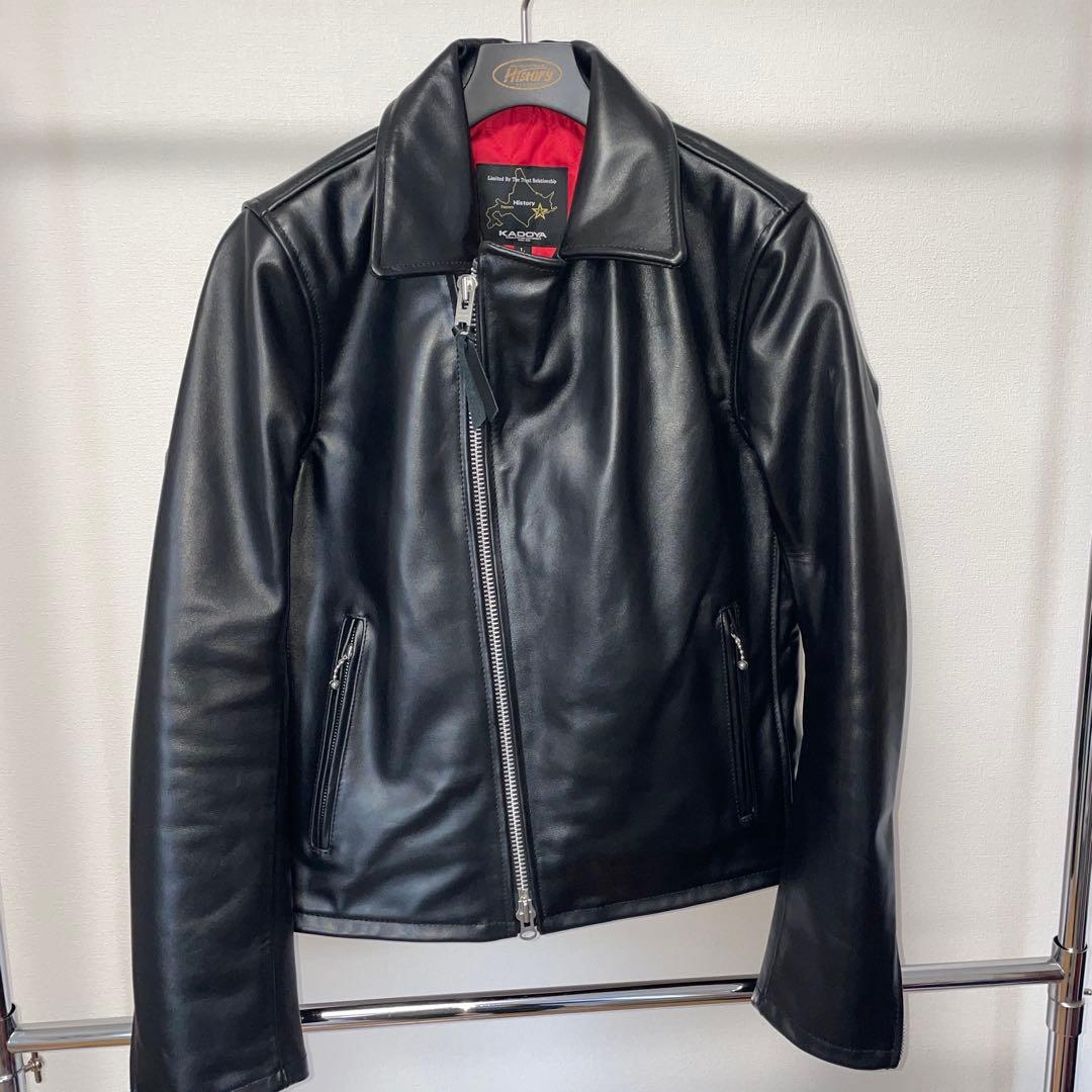 KADOYA History別注ダブルライダース　美品