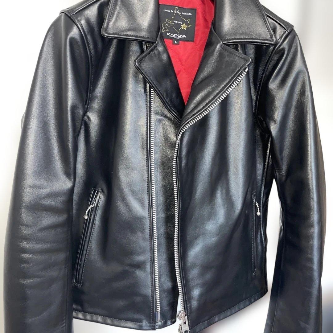 KADOYA History別注ダブルライダース　美品