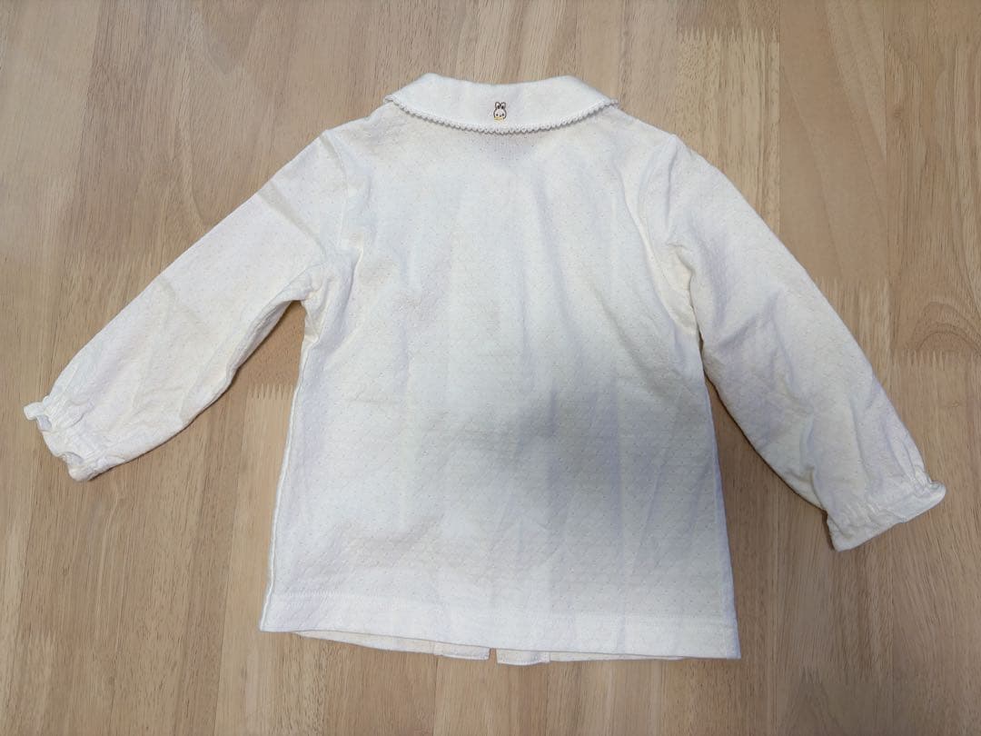 【ほぼ新品】familiarジャンパースカート&ブラウス90cm【フォーマル】