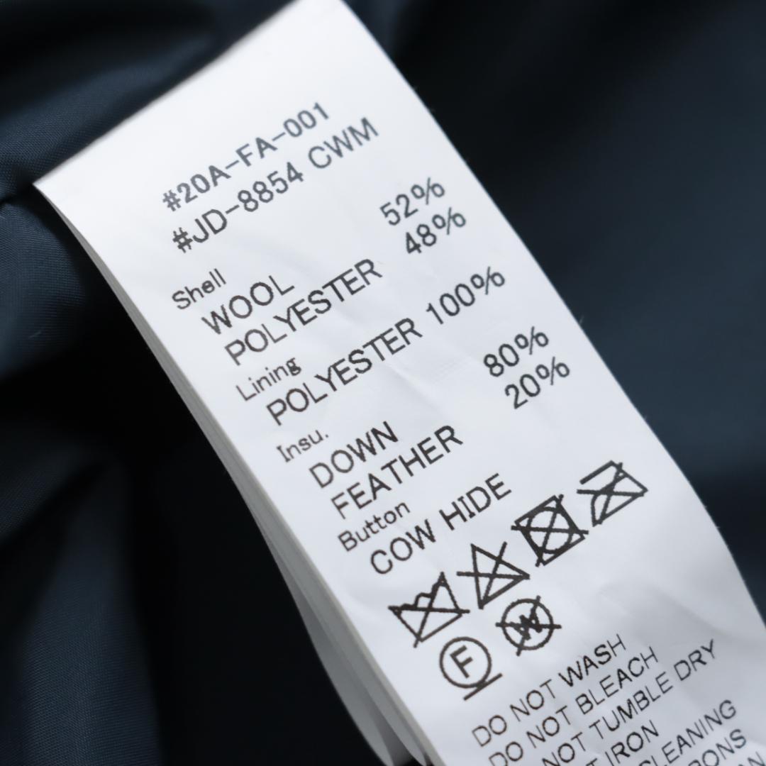 近年！美品！DANTON ウールダウンベスト　BEAMS別注　36　フーディー