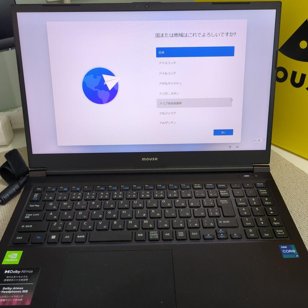 mouse K5-I7GM5BK-A 16GB 512GB 価格交渉有り